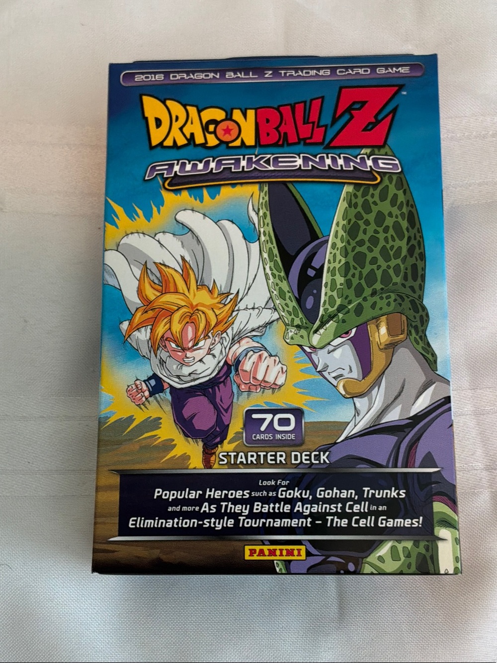 2016 Panini Dragon Ball Z :Awakening starter deck  sealed